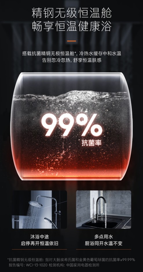 AI科技家電基因，COLMO AVANT燃氣熱水器CX616創領智慧沐浴變革