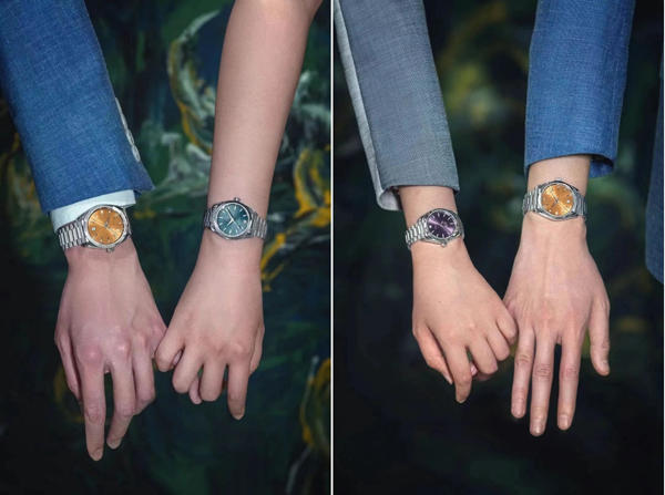 歐米茄的彩盤腕表讓你跳出“黑白灰”