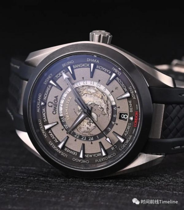 歐米茄世界時腕表，腕上看世界