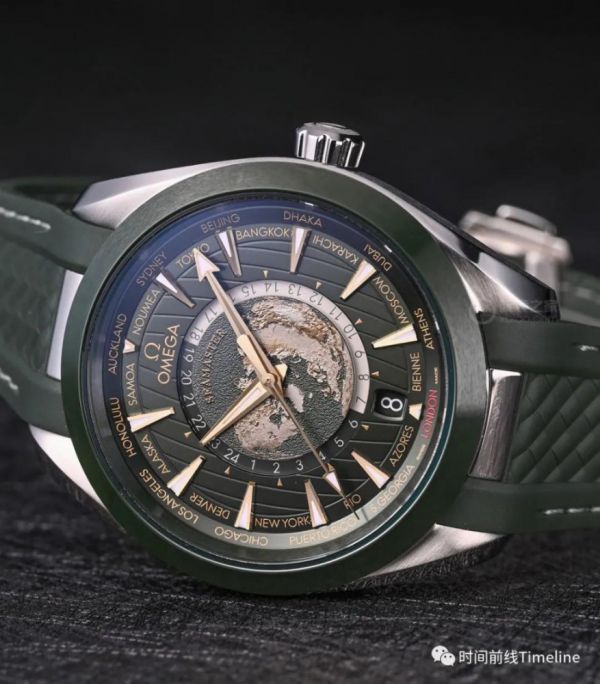 歐米茄世界時腕表，腕上看世界