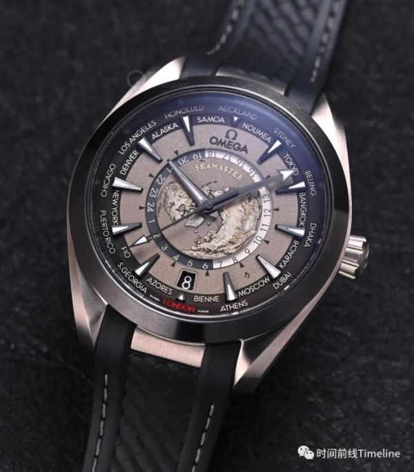 歐米茄世界時腕表，腕上看世界