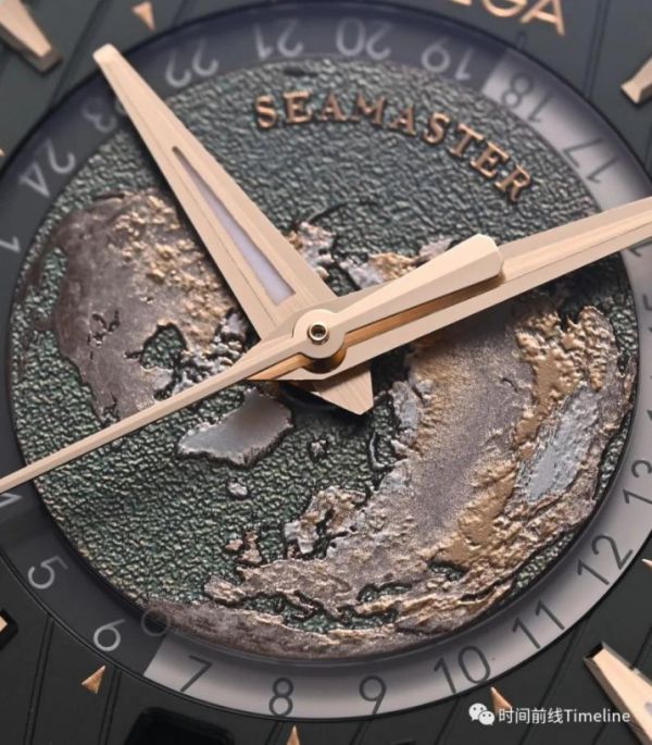 歐米茄世界時腕表，腕上看世界