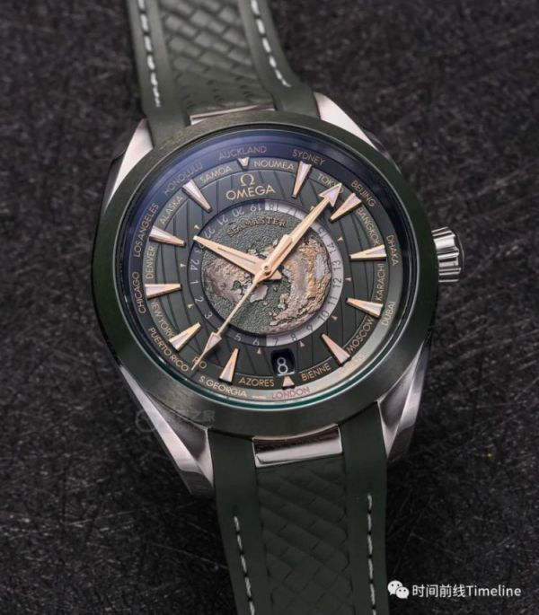 歐米茄世界時腕表，腕上看世界