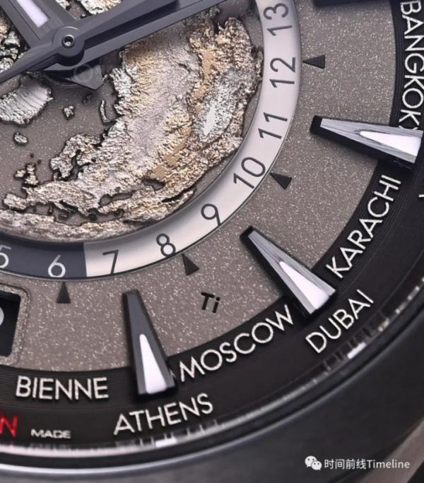 歐米茄世界時腕表，腕上看世界