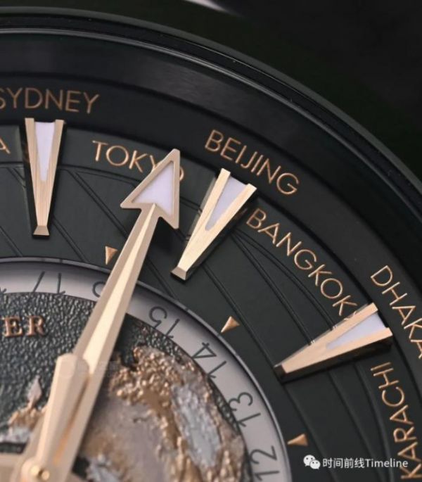 歐米茄世界時腕表，腕上看世界