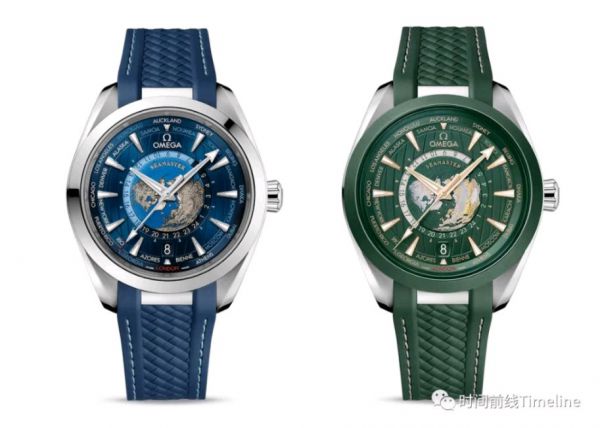 歐米茄世界時腕表，腕上看世界